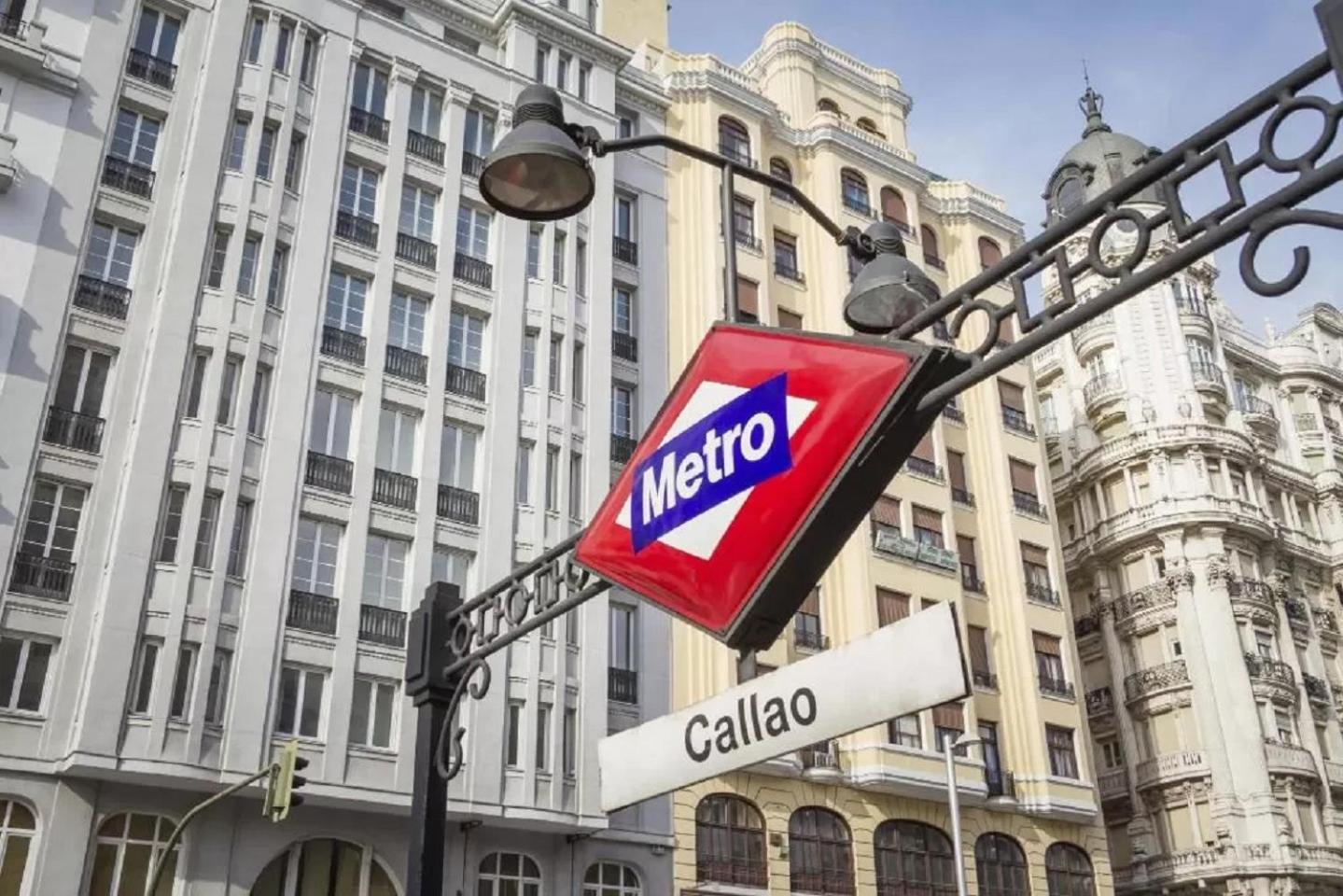 Apartament Apartamento Unico En Gran Via Madryt Zewnętrze zdjęcie